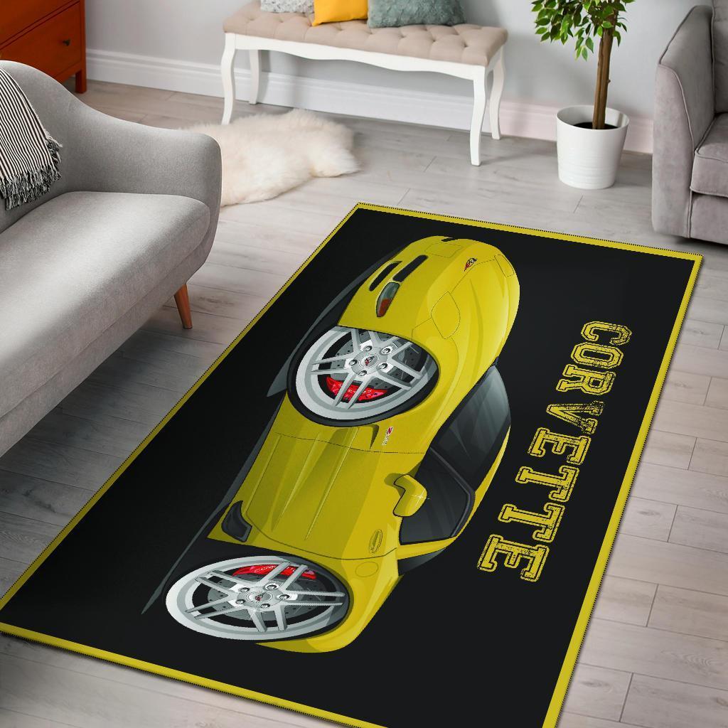 2006 Z06 Chevrolet Corvette Area Limited Edition Rug