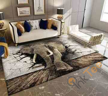 3d Elephant Area Rug 2 3d Elephant Area Rug