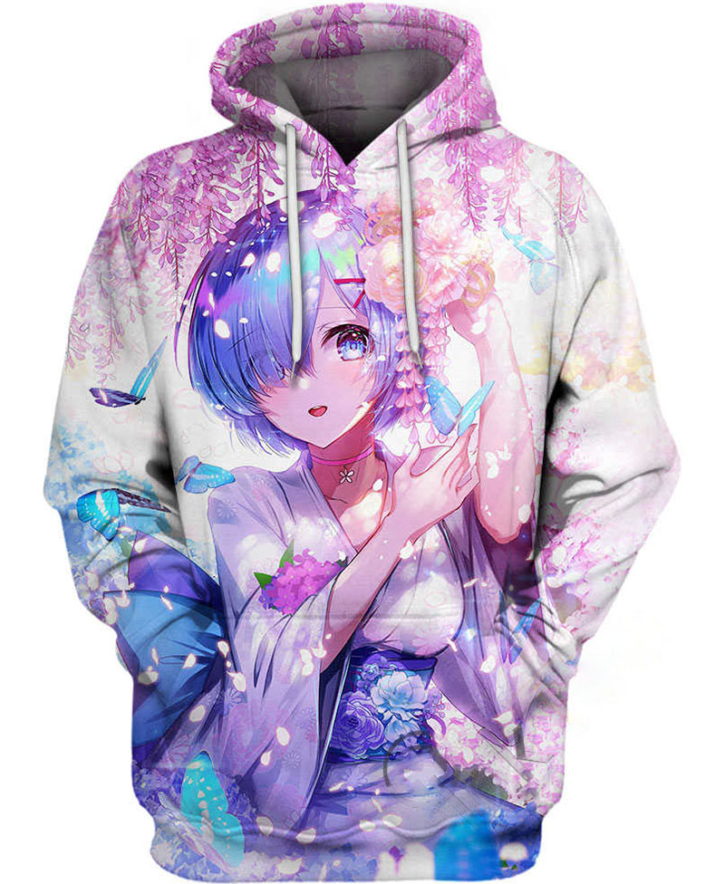 A Lavender Kimono Hoodie 3D 12 A Lavender Kimono Hoodie 3D