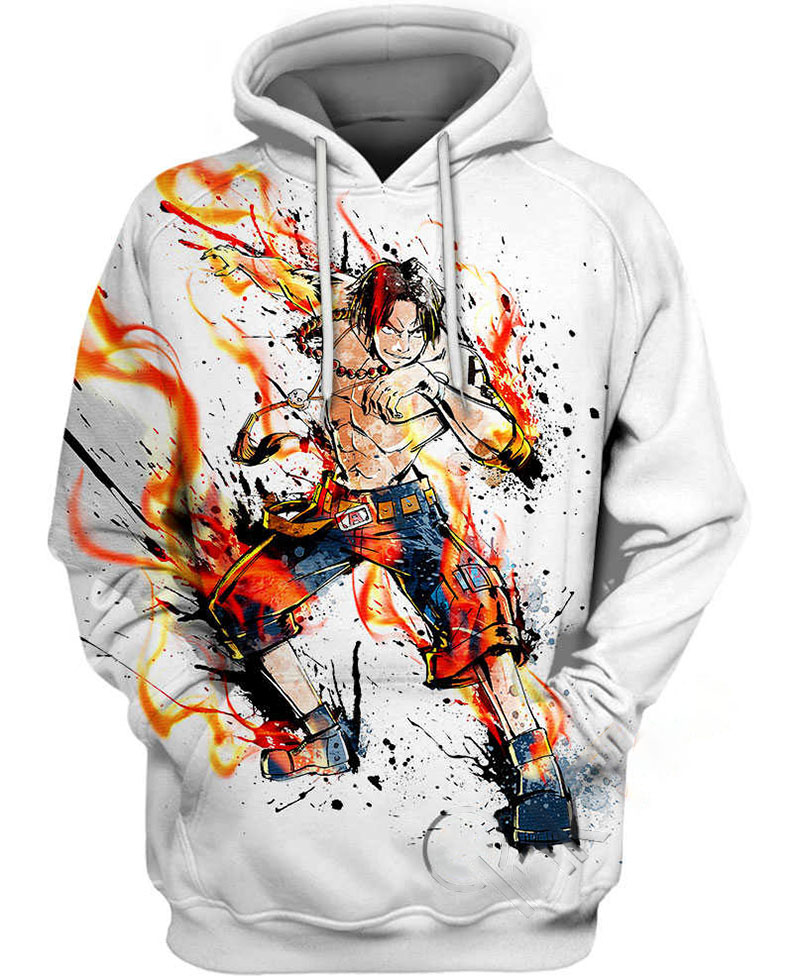 Ace Fire Fist Hoodie 3D 8 Ace Fire Fist Hoodie 3D