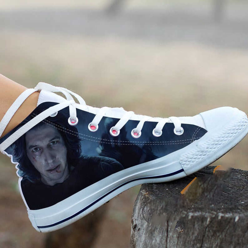 Adam Driver Star Wars Custom Movie High Top Shoes 14 Adam Driver Star Wars Custom Movie High Top Shoes