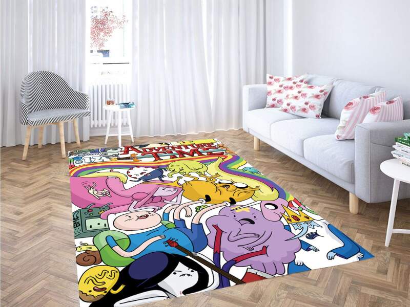 Adventure Time All Character Carpet Rug 2 Adventure Time All Character Carpet Rug
