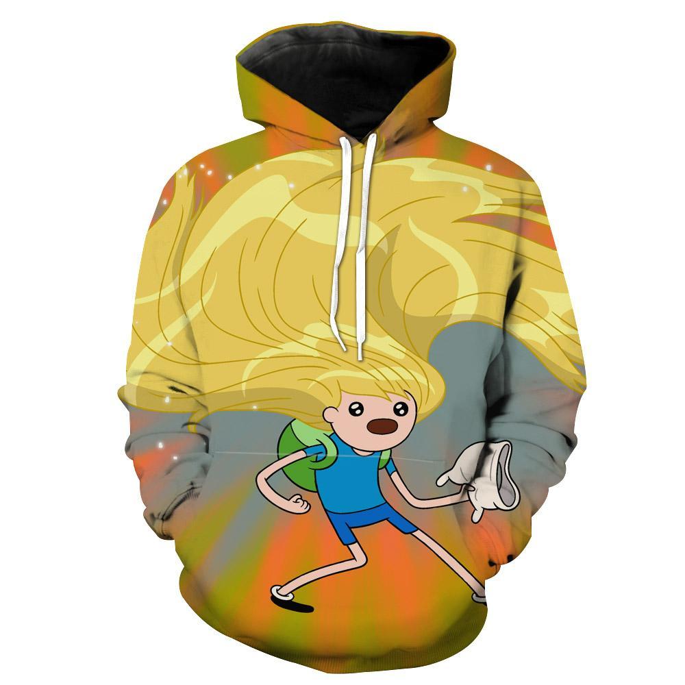 Adventure Time Cartoon Adventure Time Hoodie 3D 5 Adventure Time Cartoon Adventure Time Hoodie 3D