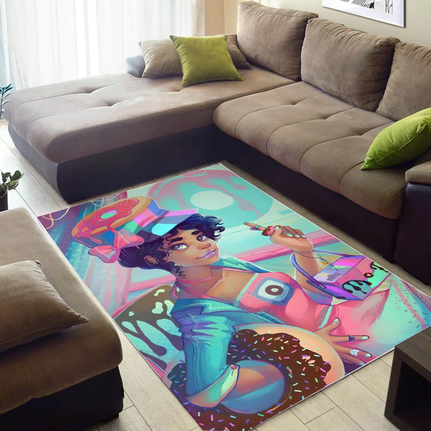 African American Beautiful Melanin Black Girl Print Floor Themed Rooms Ideas Rug 1 African American Beautiful Melanin Black Girl Print Floor Themed Rooms Ideas Rug