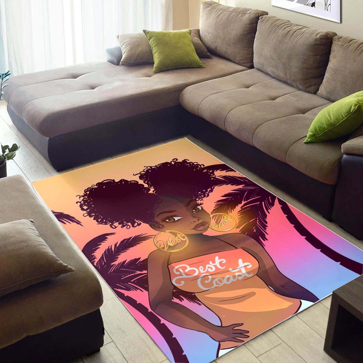 African American Pretty Girl With Afro Carpet Themed Decorating Ideas Rug 1 African American Pretty Girl With Afro Carpet Themed Decorating Ideas Rug
