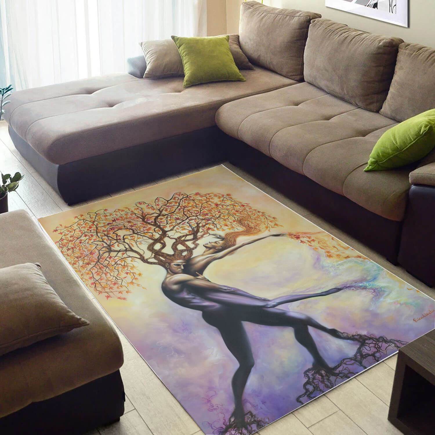 Soul Tangle Themed Rug