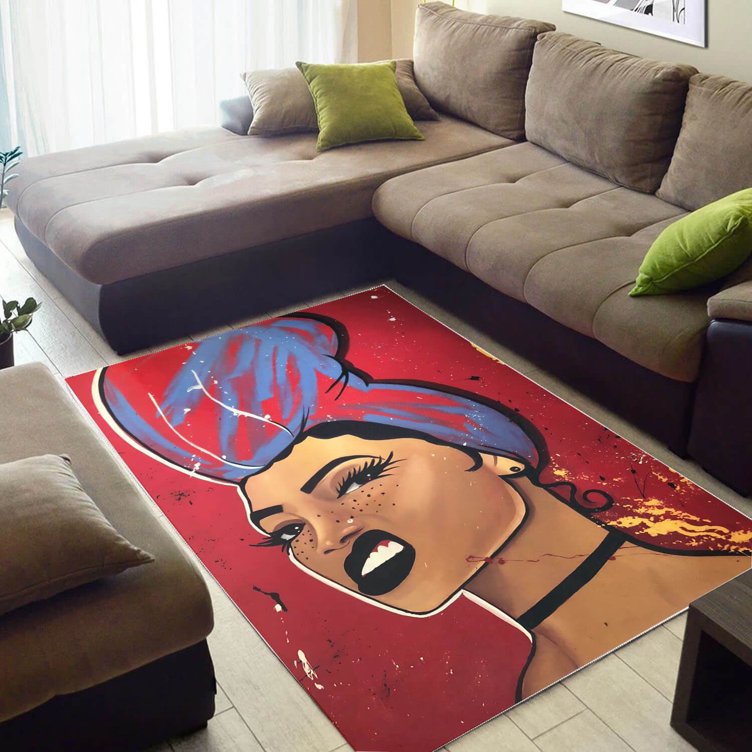 African Beautiful Melanin Beauty Girl Inspired Themed Rooms Ideas Rug 1 African Beautiful Melanin Beauty Girl Inspired Themed Rooms Ideas Rug