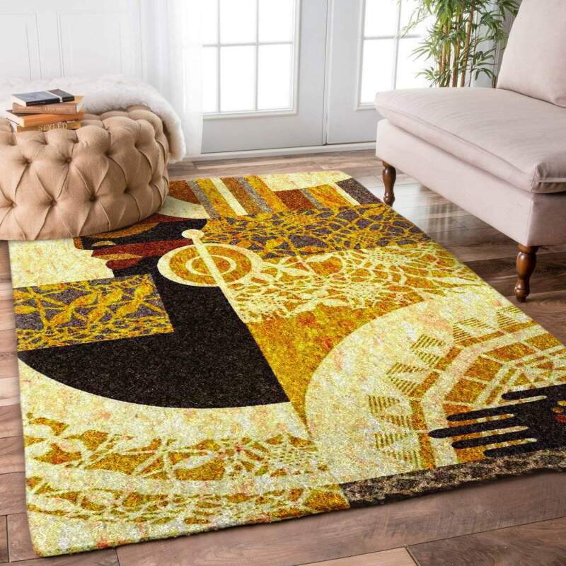 African Abstract Design Limited Edition Rug 3 African Abstract Design Limited Edition Rug