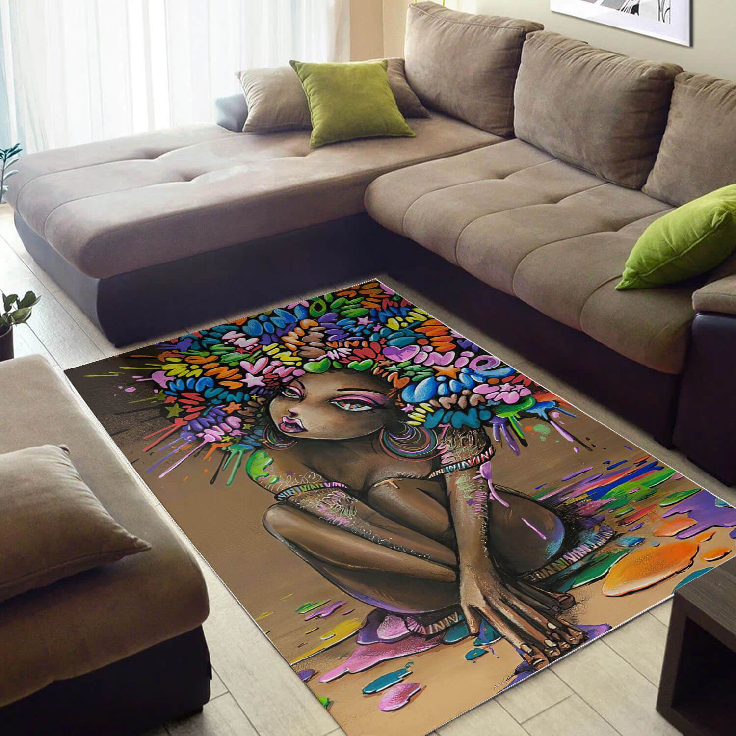 Afrocentric Pretty Melanin Poppin Girl African Carpet Themed Rooms Ideas Rug 1 Afrocentric Pretty Melanin Poppin Girl African Carpet Themed Rooms Ideas Rug