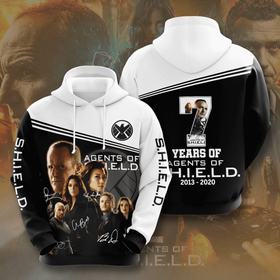 Agents Of S.h.i.e.l.d Custom Hoodie 3D