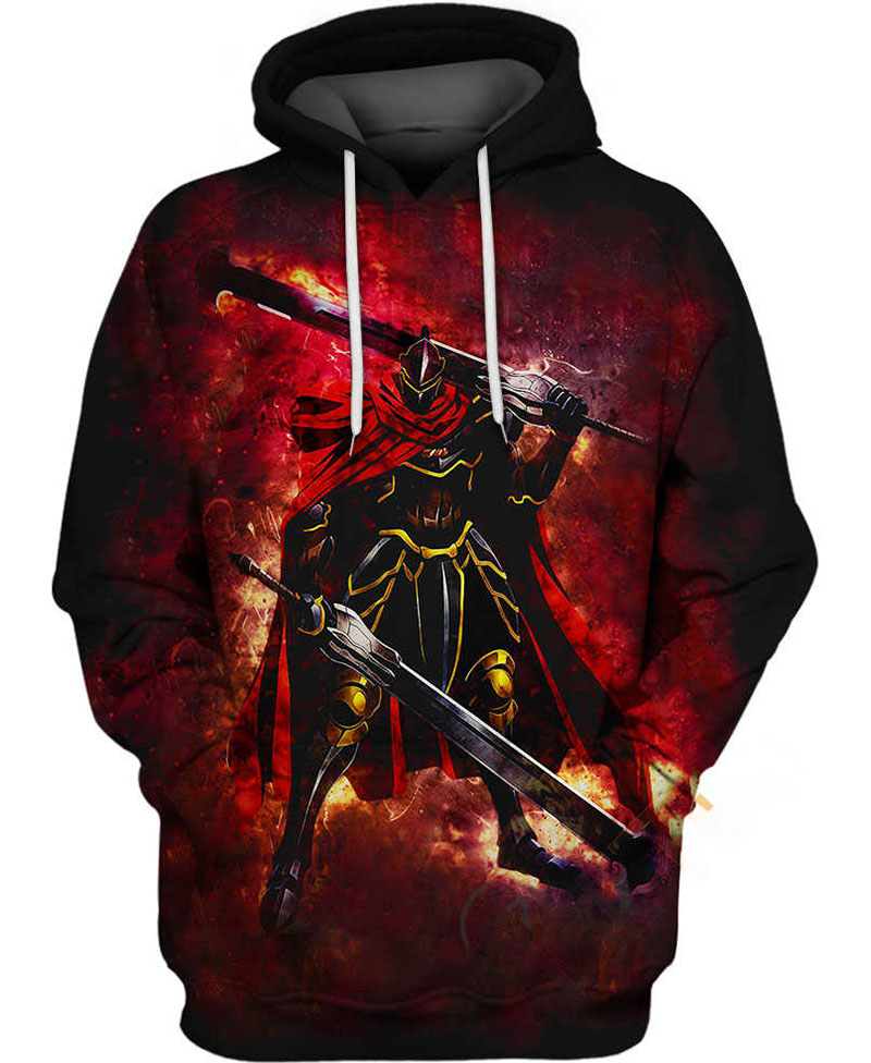 Ainz Ooal Gown Hoodie 3D