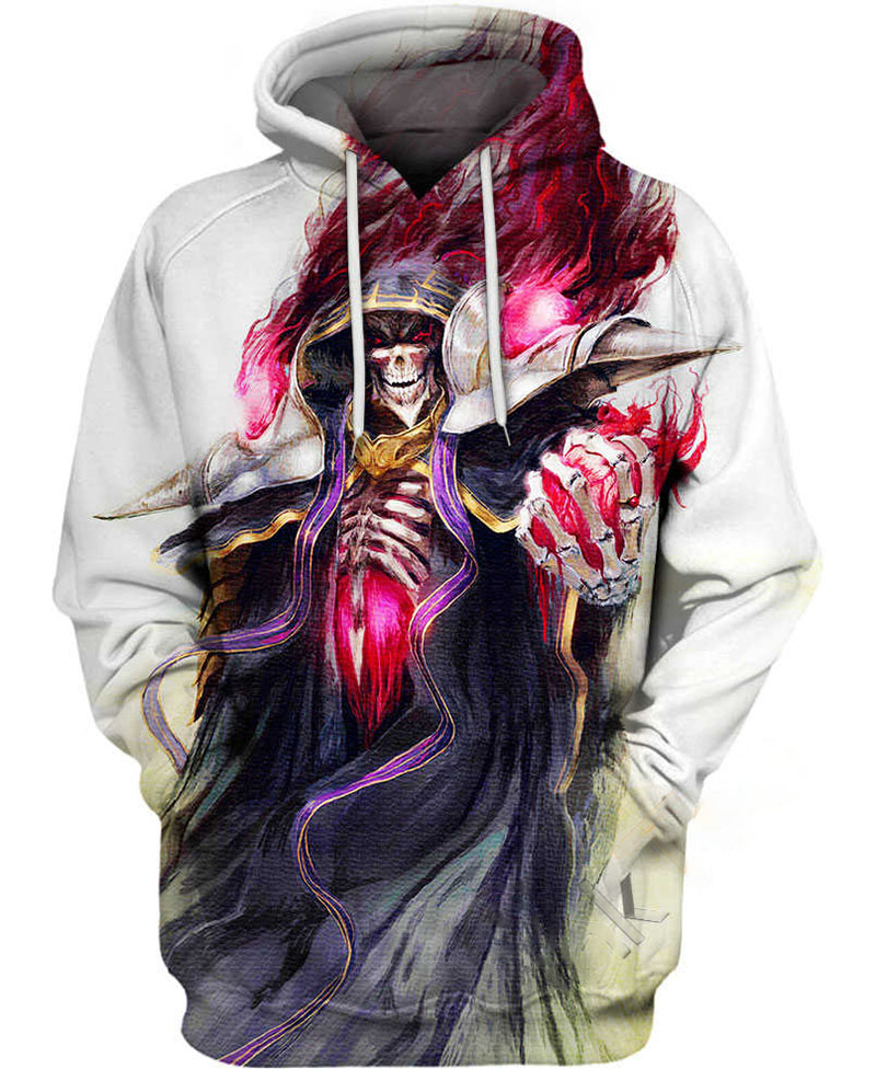 Ainz Ooal Gown Overlord Hoodie 3D 1 Ainz Ooal Gown Overlord Hoodie 3D