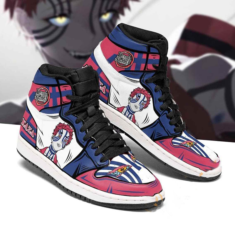 Akaza Costume Demon Slayer Sneakers Anime Air Jordan Shoes