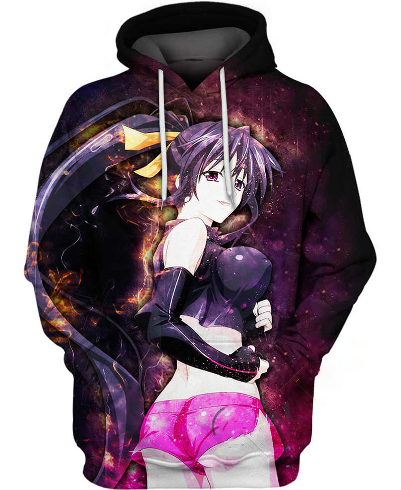 Akeno Himejima Hoodie 3D 9 Akeno Himejima Hoodie 3D