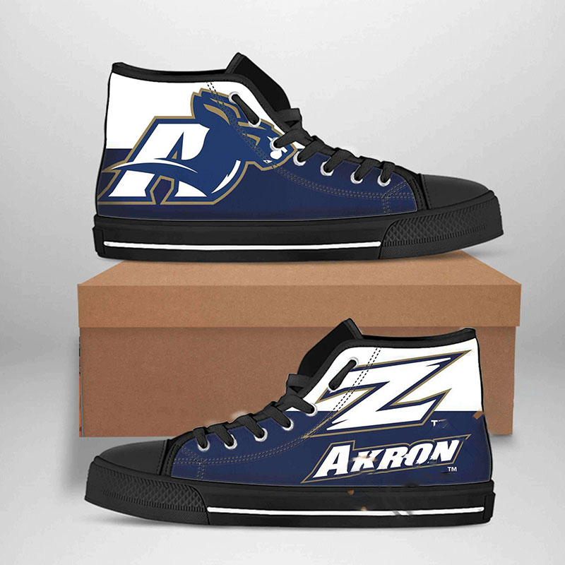Akron Zips Nfl Football High Top Shoes