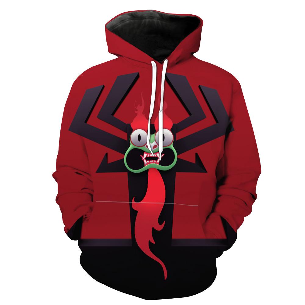 Aku Samurai Jack Aku Hoodie 3D