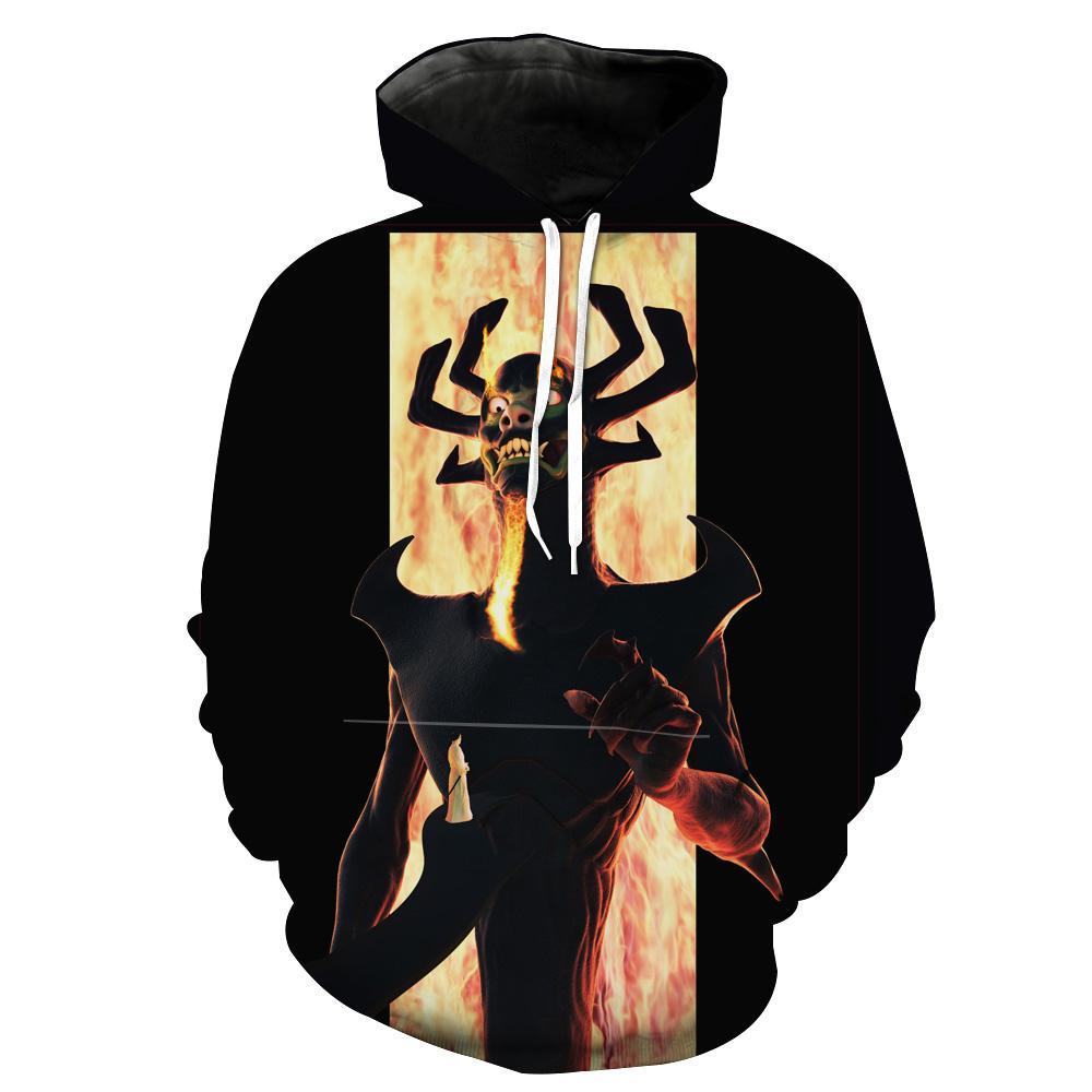 Aku Samurai Jack Apparel Hoodie 3D 3 Aku Samurai Jack Apparel Hoodie 3D