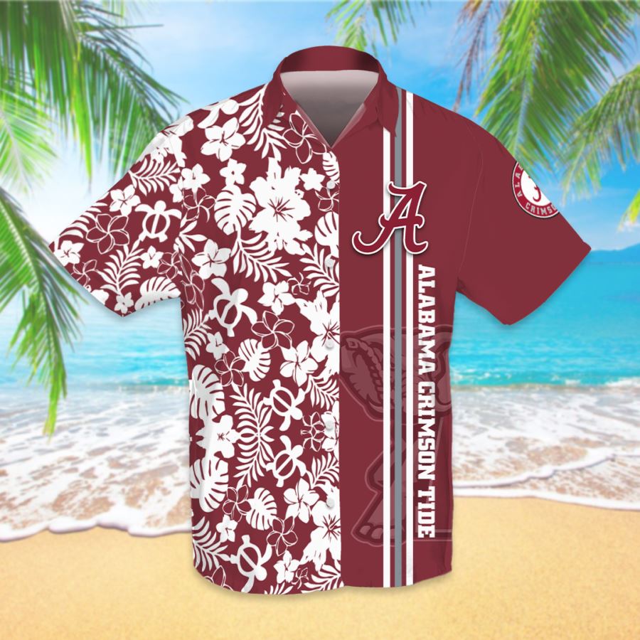 Alabama Crimson Tide Custom Hawaiian shirts
