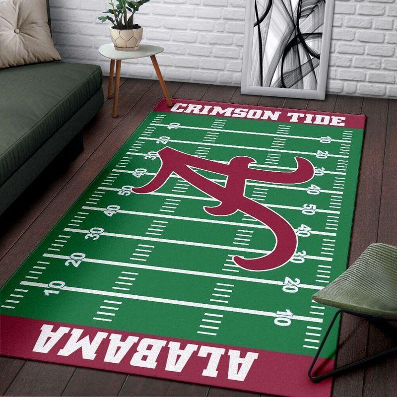 Alabama Crimson Tide Home Field Area Limited Edition Rug 3 Alabama Crimson Tide Home Field Area Limited Edition Rug
