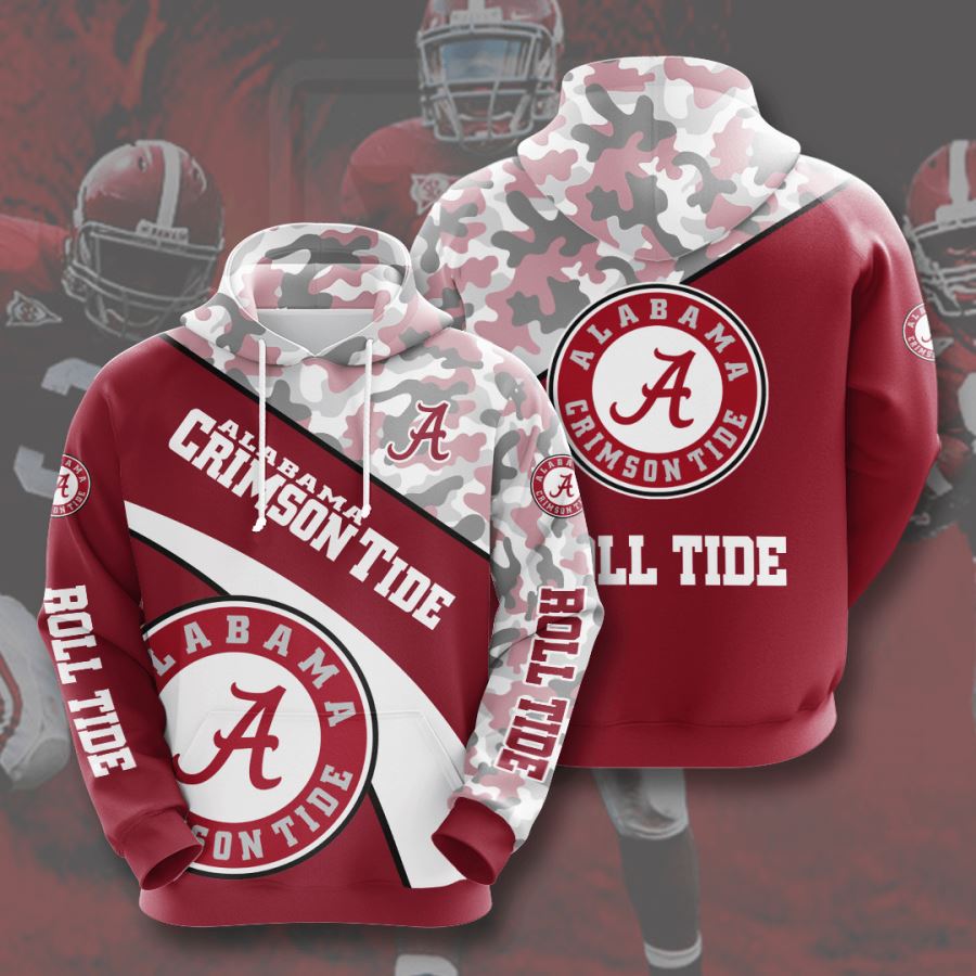 Alabama Crimson Tide Custom Hoodie 3D