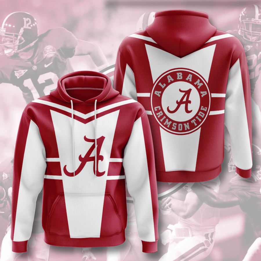 Alabama Crimson Tide Custom Hoodie 3D