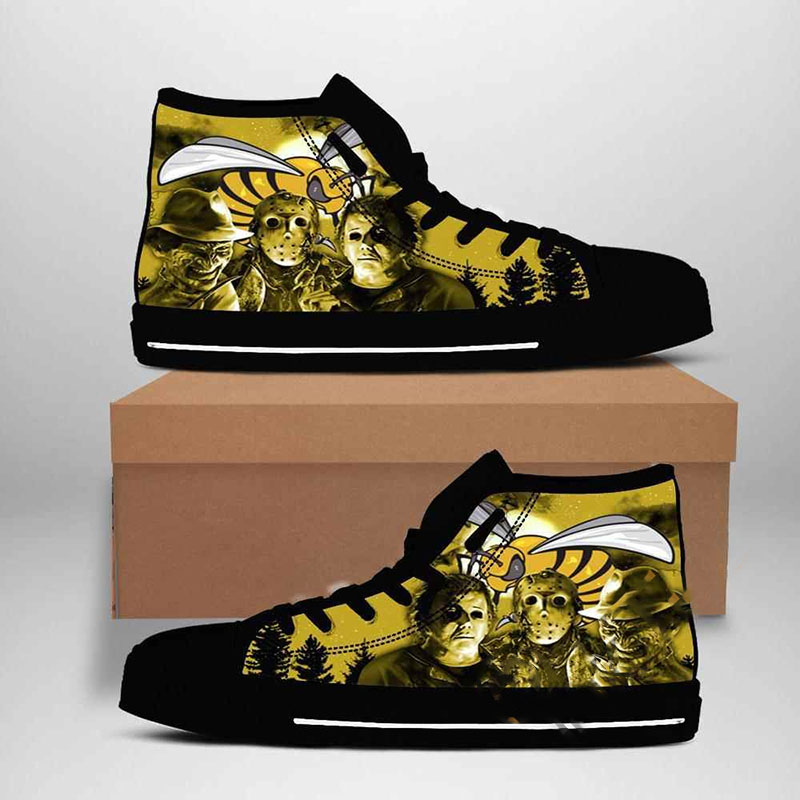 Alabama State Hornets Ncaa High Top Shoes 1 Alabama State Hornets Ncaa High Top Shoes