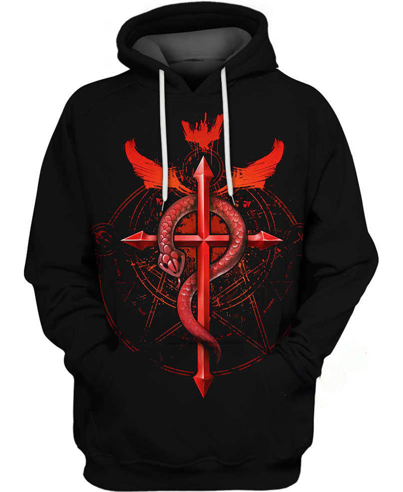 Alchemy Fullmetal Alchemist Hoodie 3D