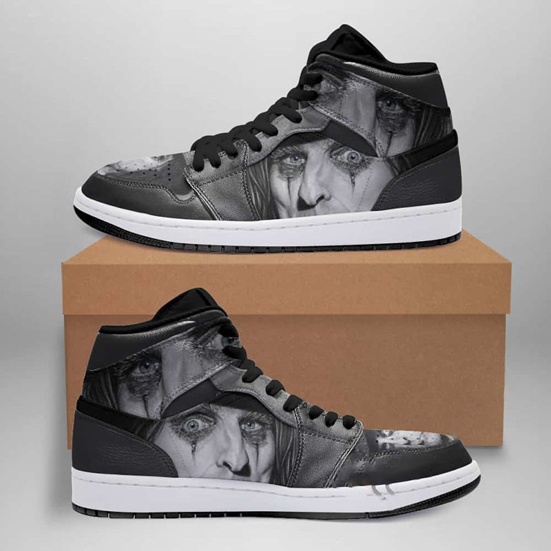 Alice Cooper Custom Air Jordan Shoes 7 Alice Cooper Custom Air Jordan Shoes