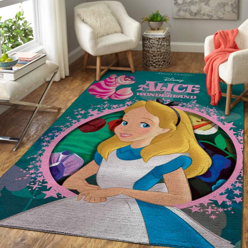 Alice In Wonderland Area Limited Edition Rug 3 Alice In Wonderland Area Limited Edition Rug