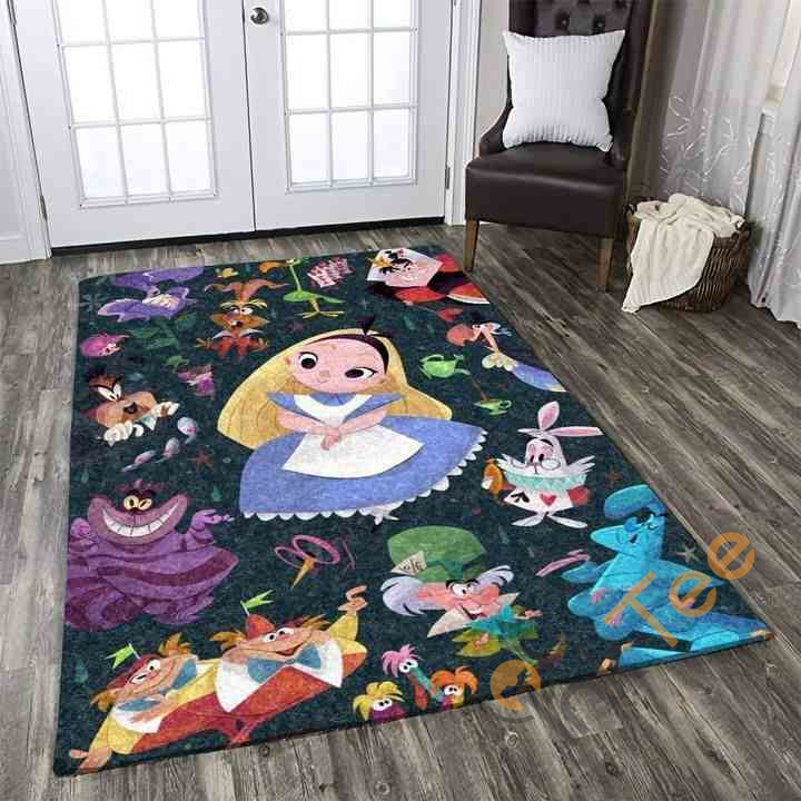 Alice In Wonderland Area Rug 2 Alice In Wonderland Area Rug
