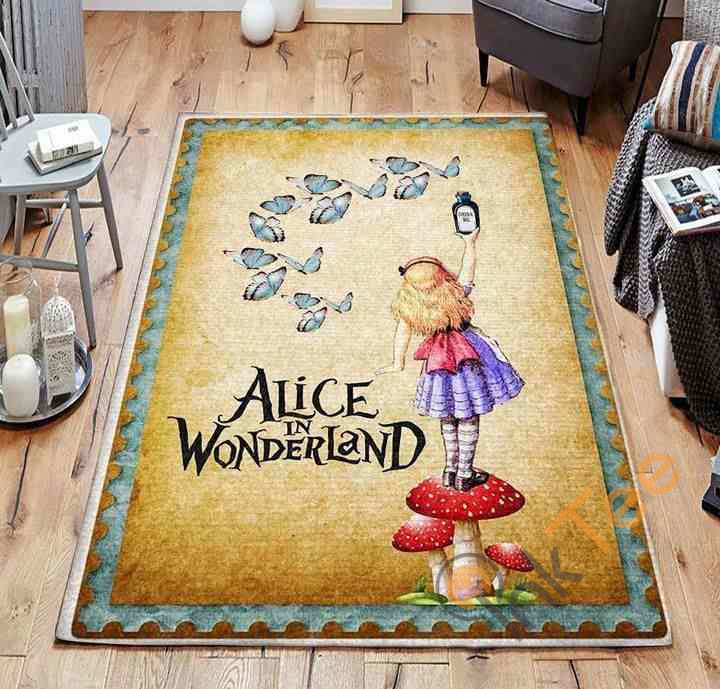 Alice In Wonderland Area Rug