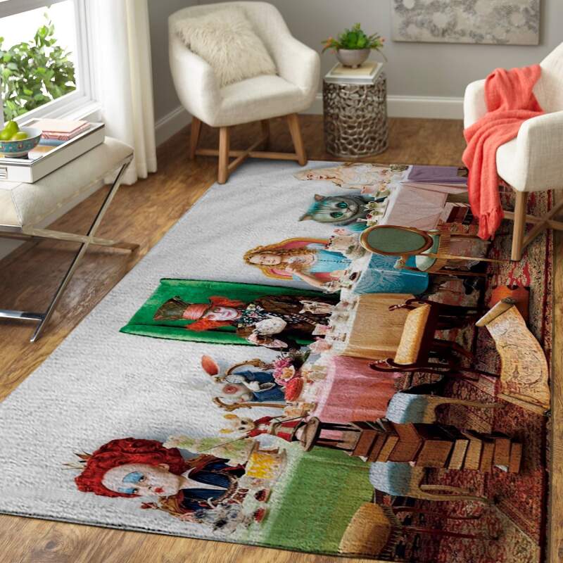 Alice In Wonderland & Jungle Book Area Limited Edition Rug 1 Alice In Wonderland & Jungle Book Area Limited Edition Rug