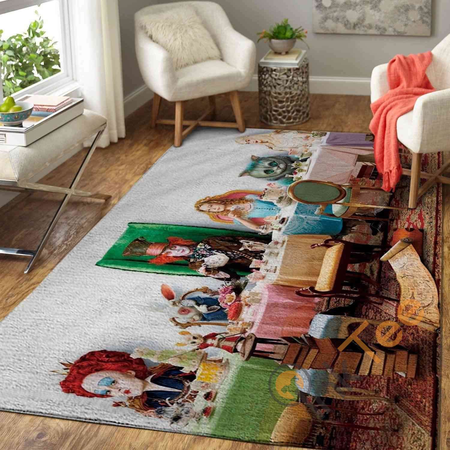 Alice In Wonderland Jungle Book Area Rug 3 Alice In Wonderland Jungle Book Area Rug