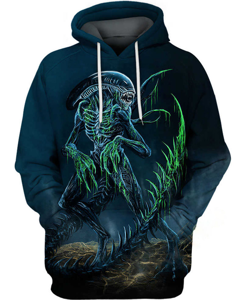 Alien Hive On Avpalternative Hoodie 3D 2 Alien Hive On Avpalternative Hoodie 3D