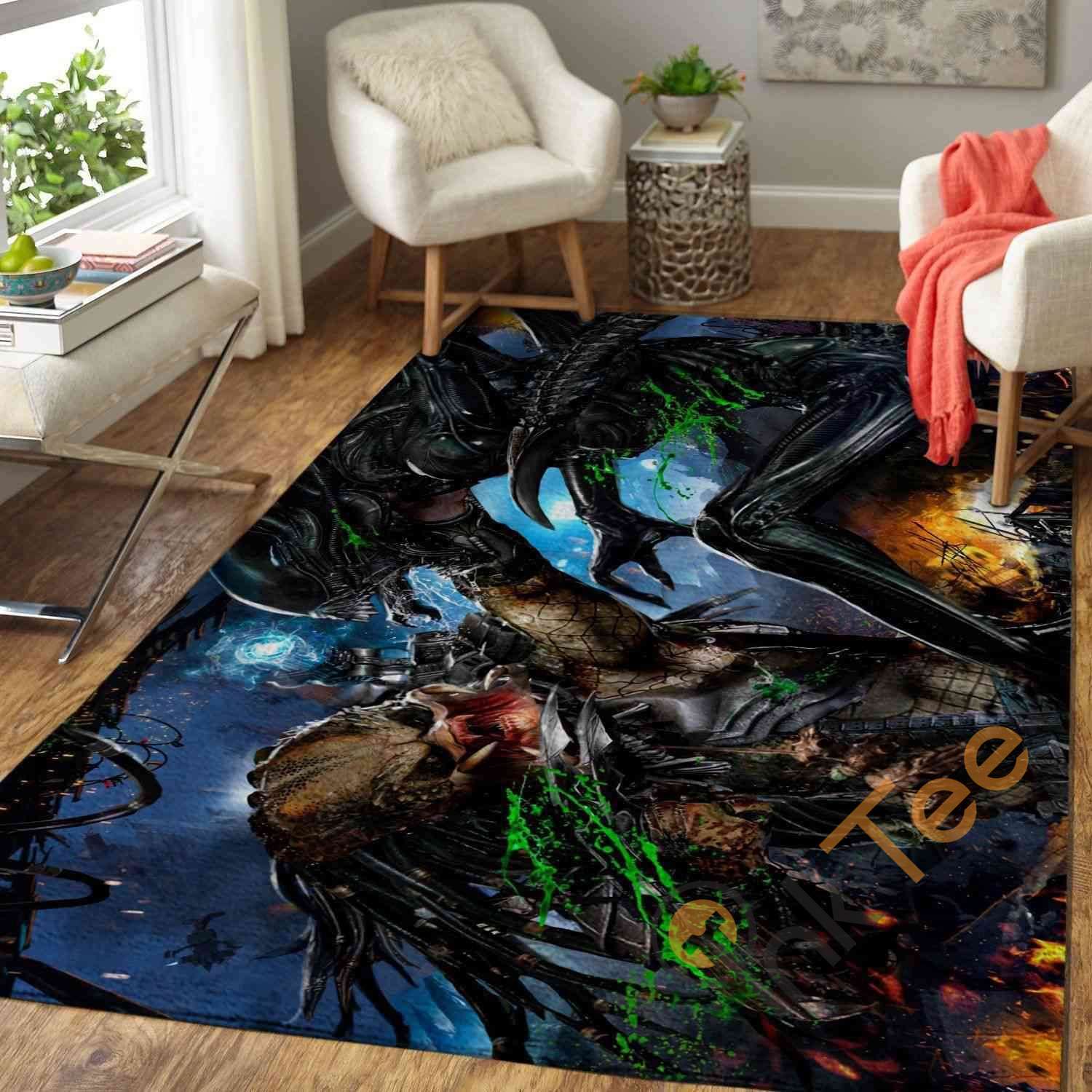 Alien Vs. Predator Area Rug