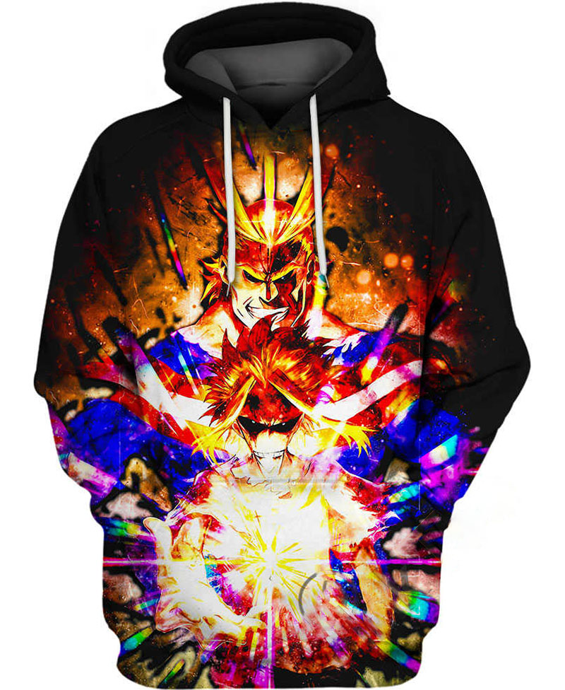 All Might Hoodie 3D 2 All Might Hoodie 3D