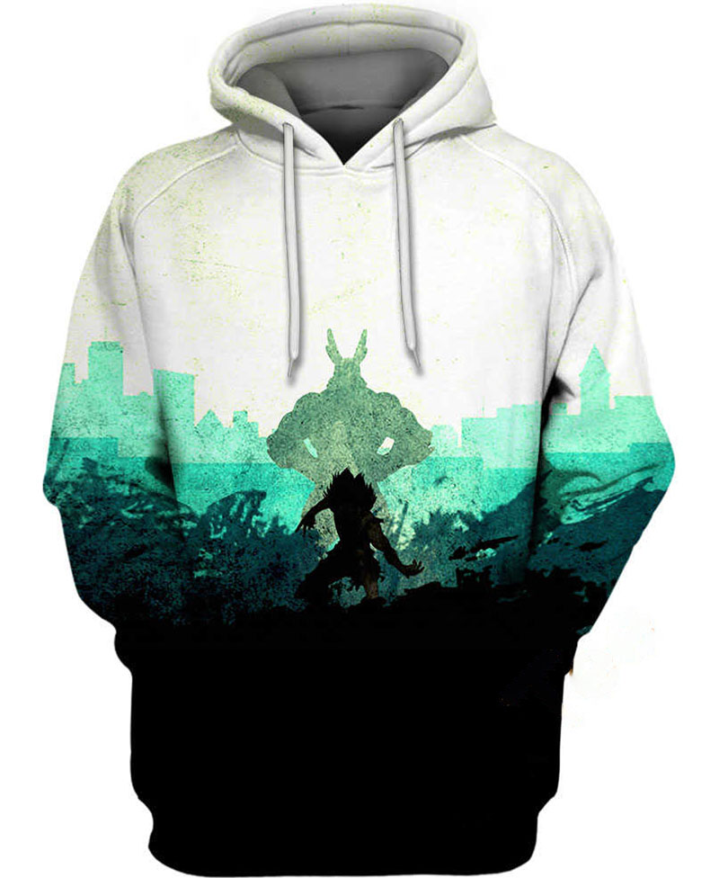 All Might And Midoriya Hoodie 3D 6 All Might And Midoriya Hoodie 3D