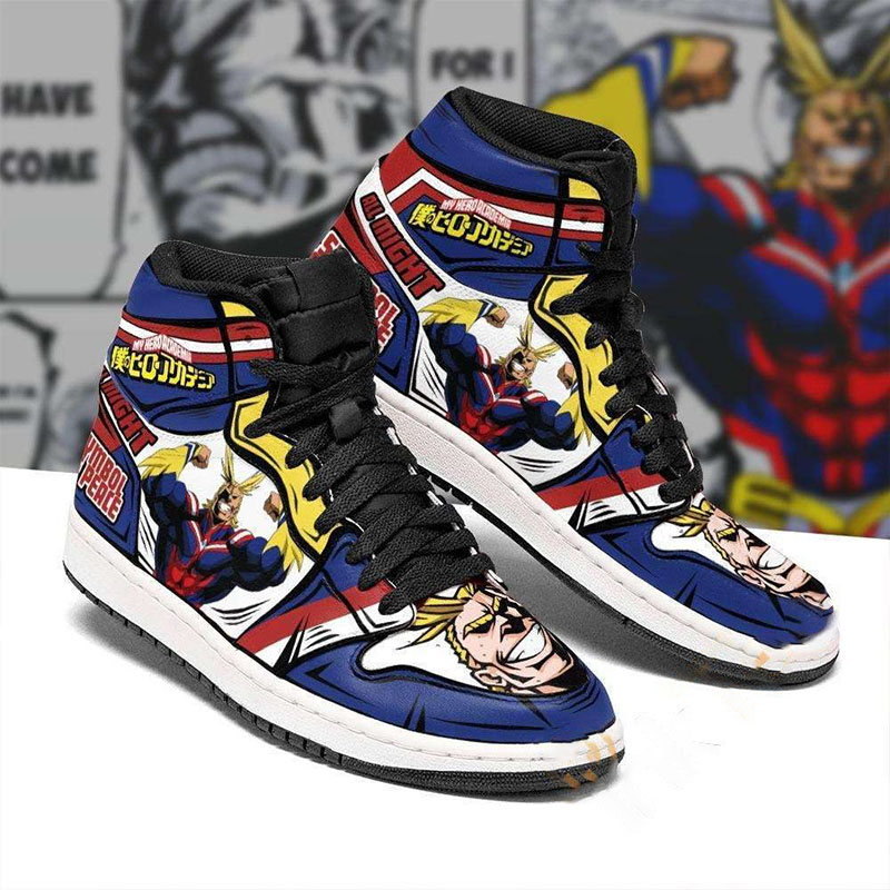 All Might For Men And Women Custom Air Jordan Shoes