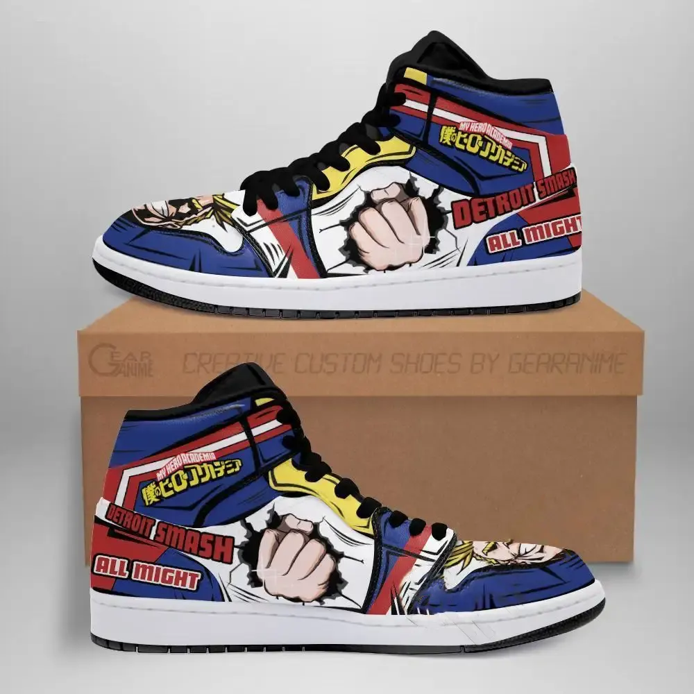 All Might Skill My Hero Academia Anime Amazon Air Jordan Shoes