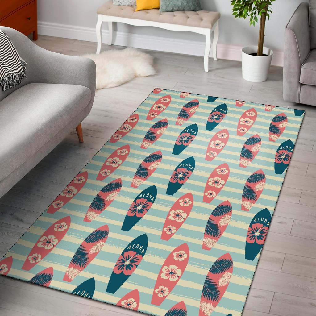 Aloha Hawaii Surfboard Limited Edition Rug 6 Aloha Hawaii Surfboard Limited Edition Rug
