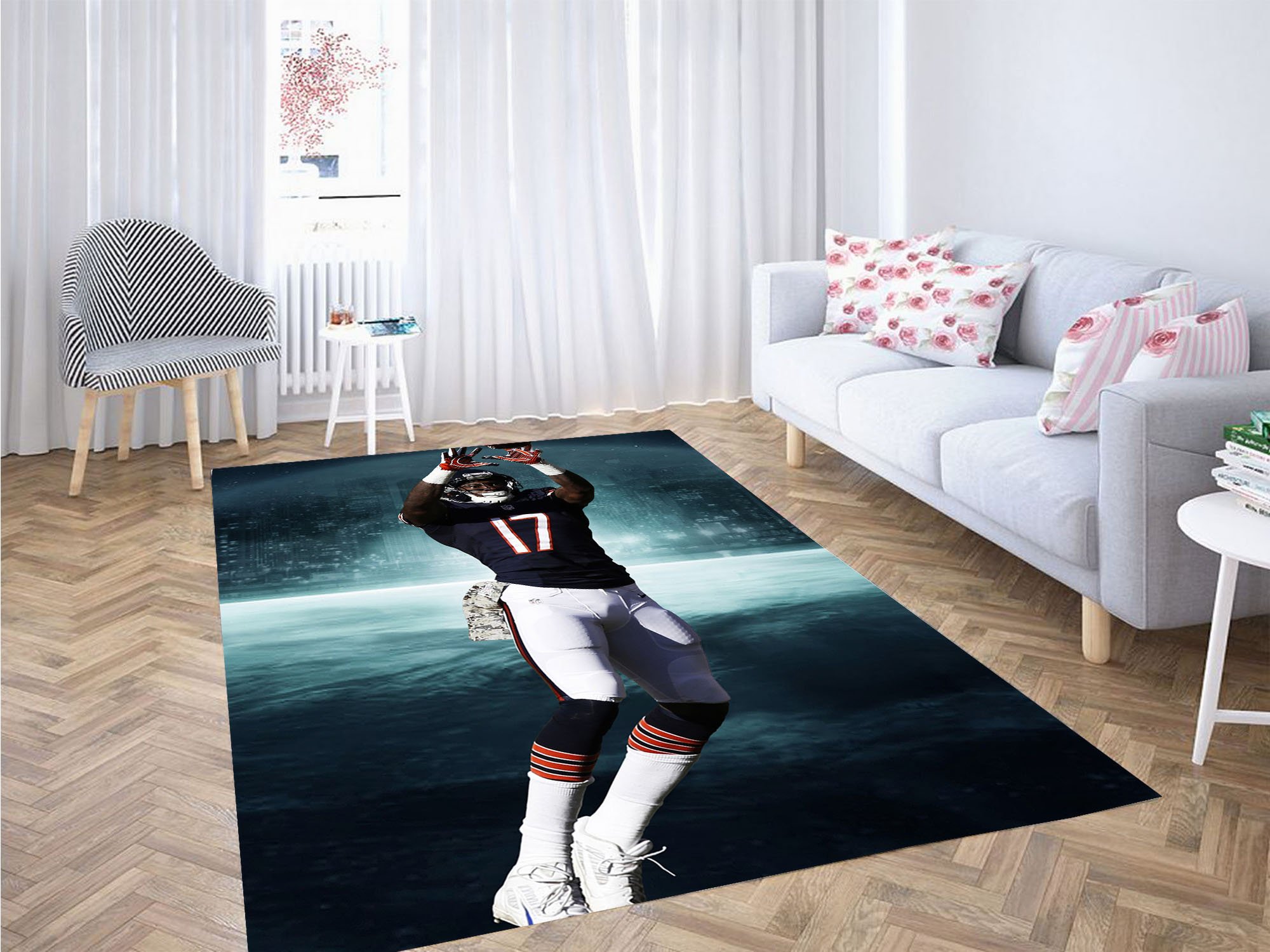Alshon Jeffry Football Player Carpet Rug 2 Alshon Jeffry Football Player Carpet Rug