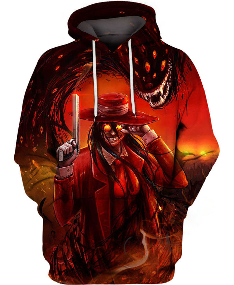 Alucard Hellsing Hoodie 3D