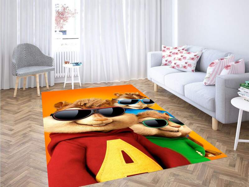 Alvin And The Chipmunks The Road Chip Carpet Rug 1 Alvin And The Chipmunks The Road Chip Carpet Rug