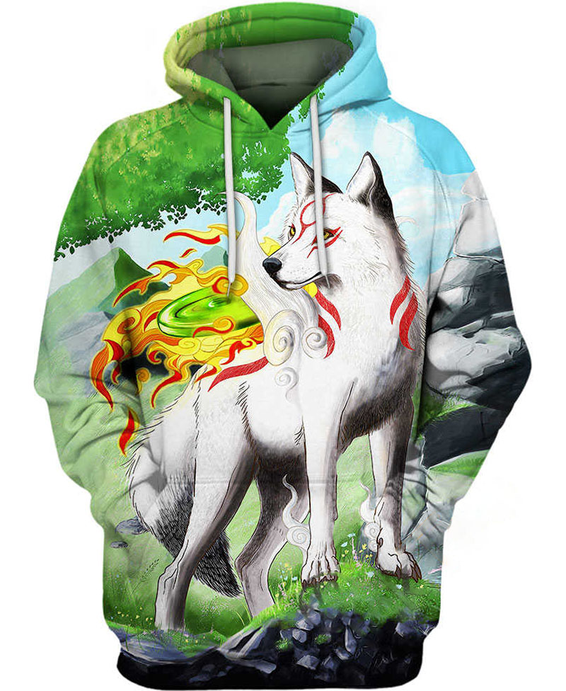 Amaterasu The Sun Goddess Hoodie 3D