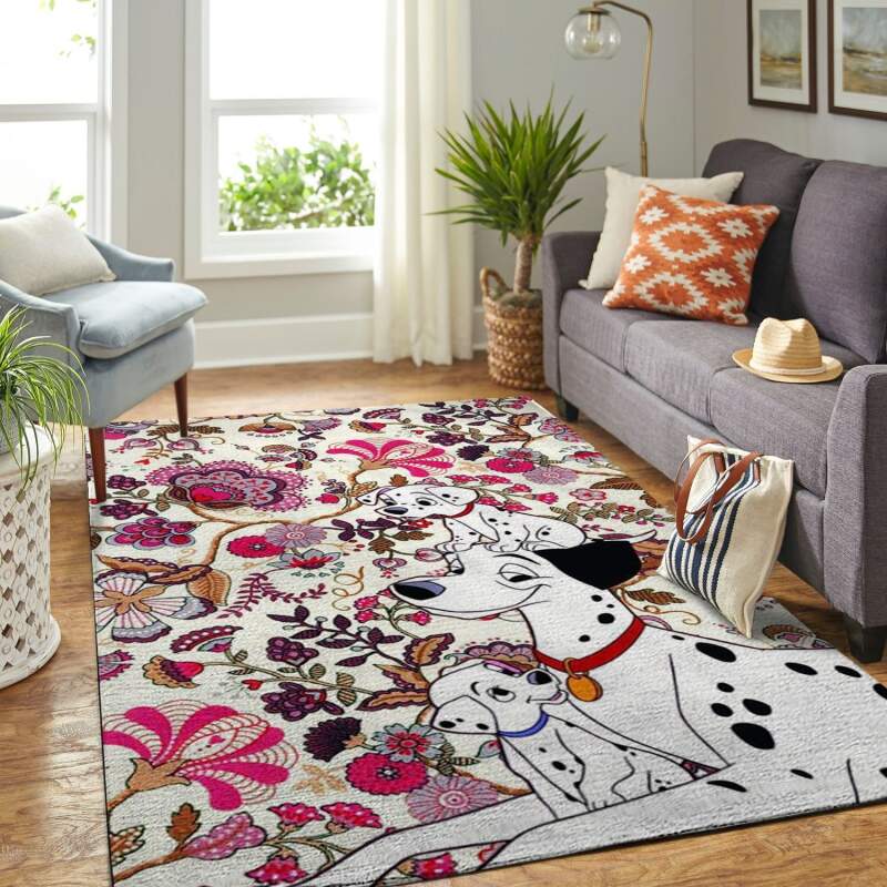 Amazon Dalmatians Disney Movie Living Room Area Rug