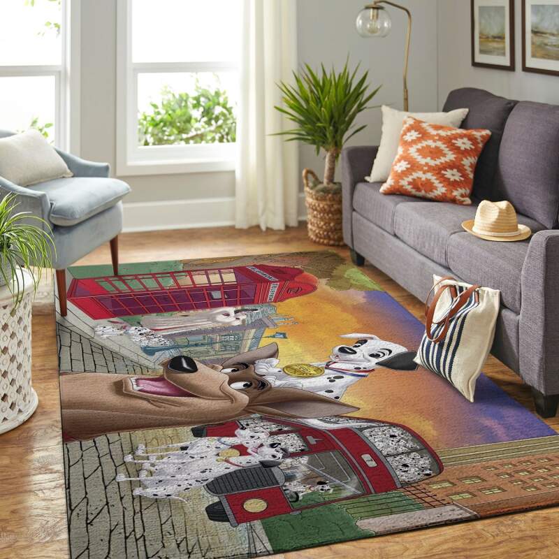 Amazon Dalmatians Disney Movie Living Room Area Rug