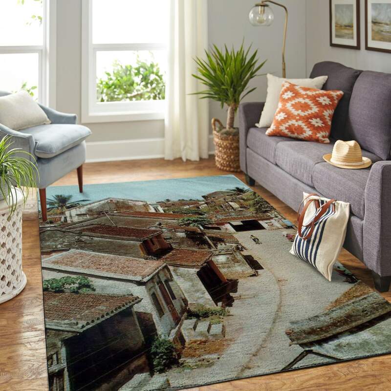 Amazon Amazing Landscape In Vietnam Living Room Area Rug