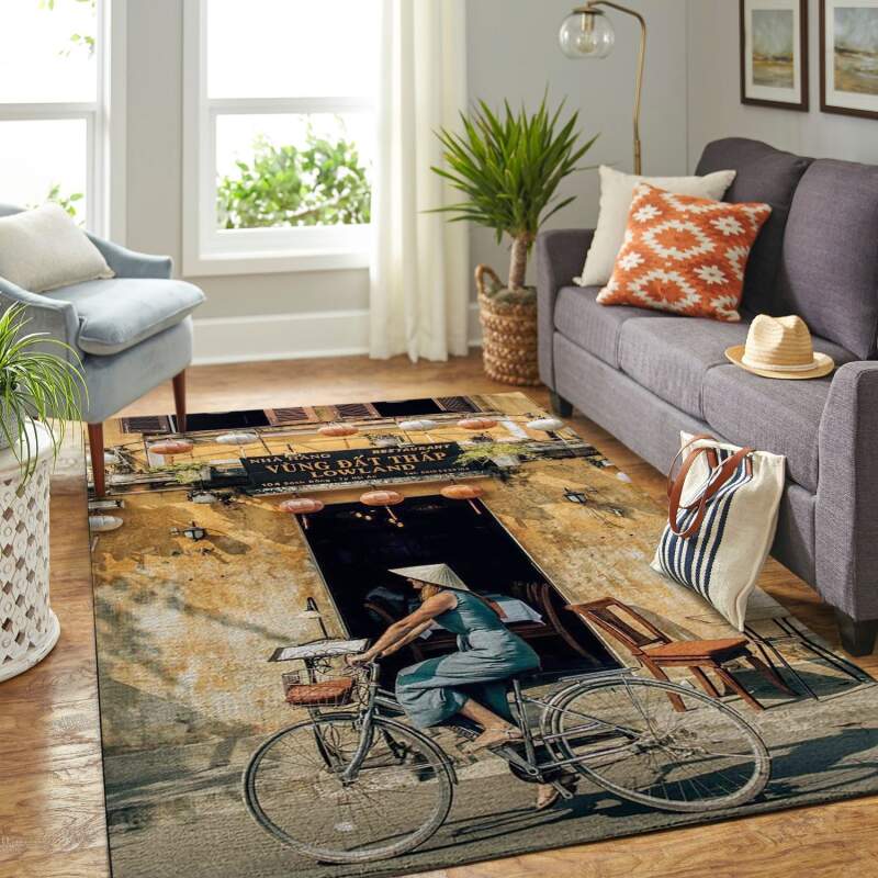 Amazon Amazing Landscape In Vietnam Living Room Area Rug