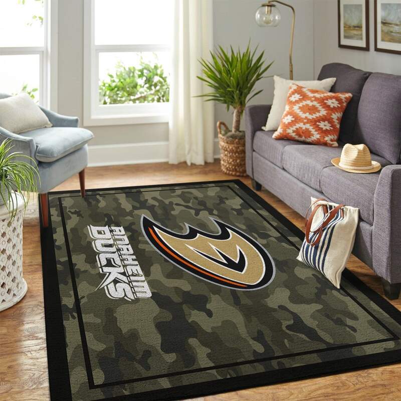Amazon Anaheim Ducks Living Room Area Rug