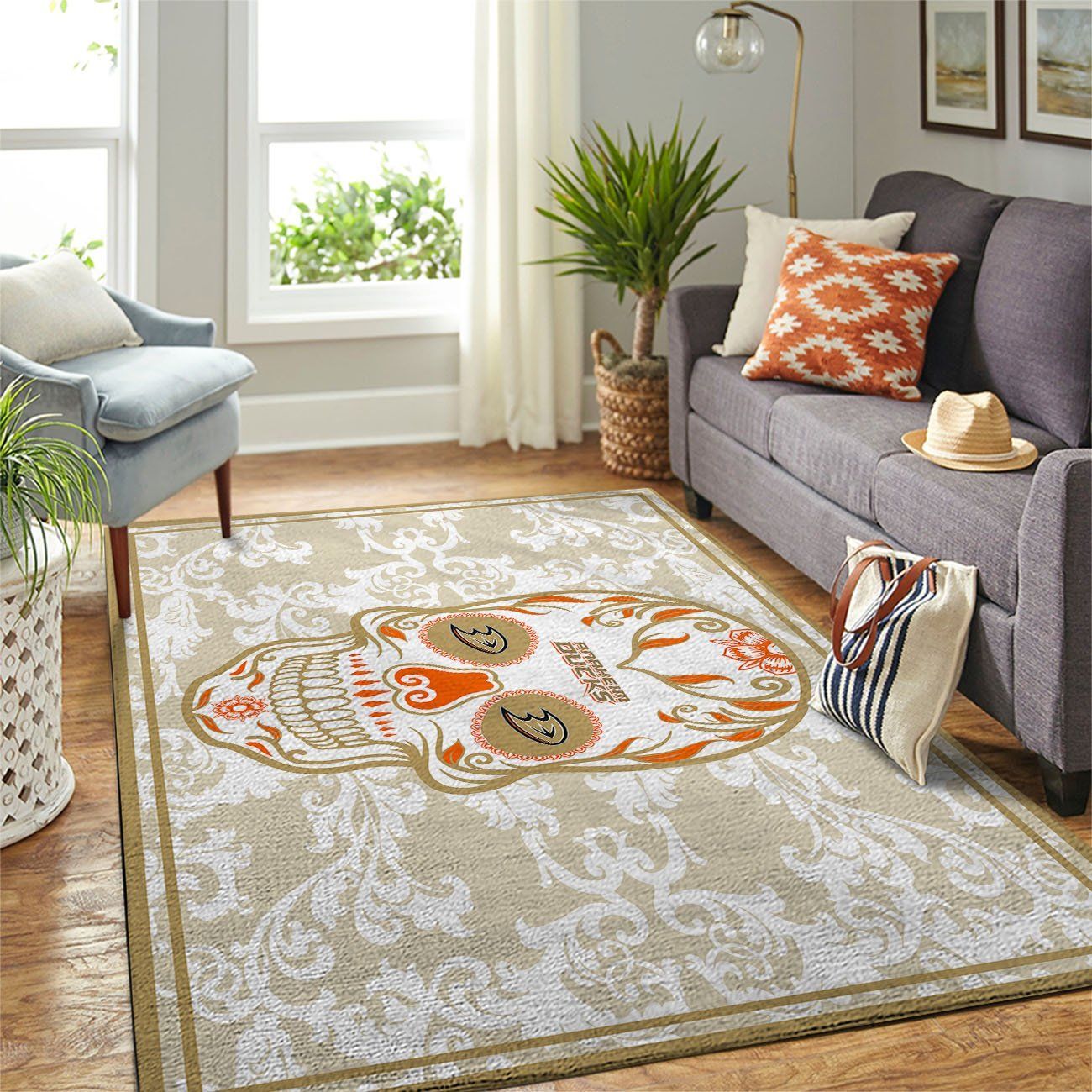 Amazon Anaheim Ducks Living Room Area Rug